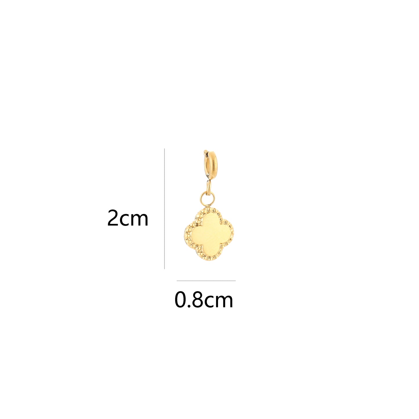 Gold van Cleef charm