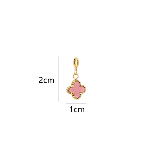 Pink van Cleef charm