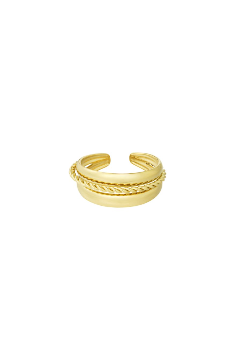 Moonleaf ring