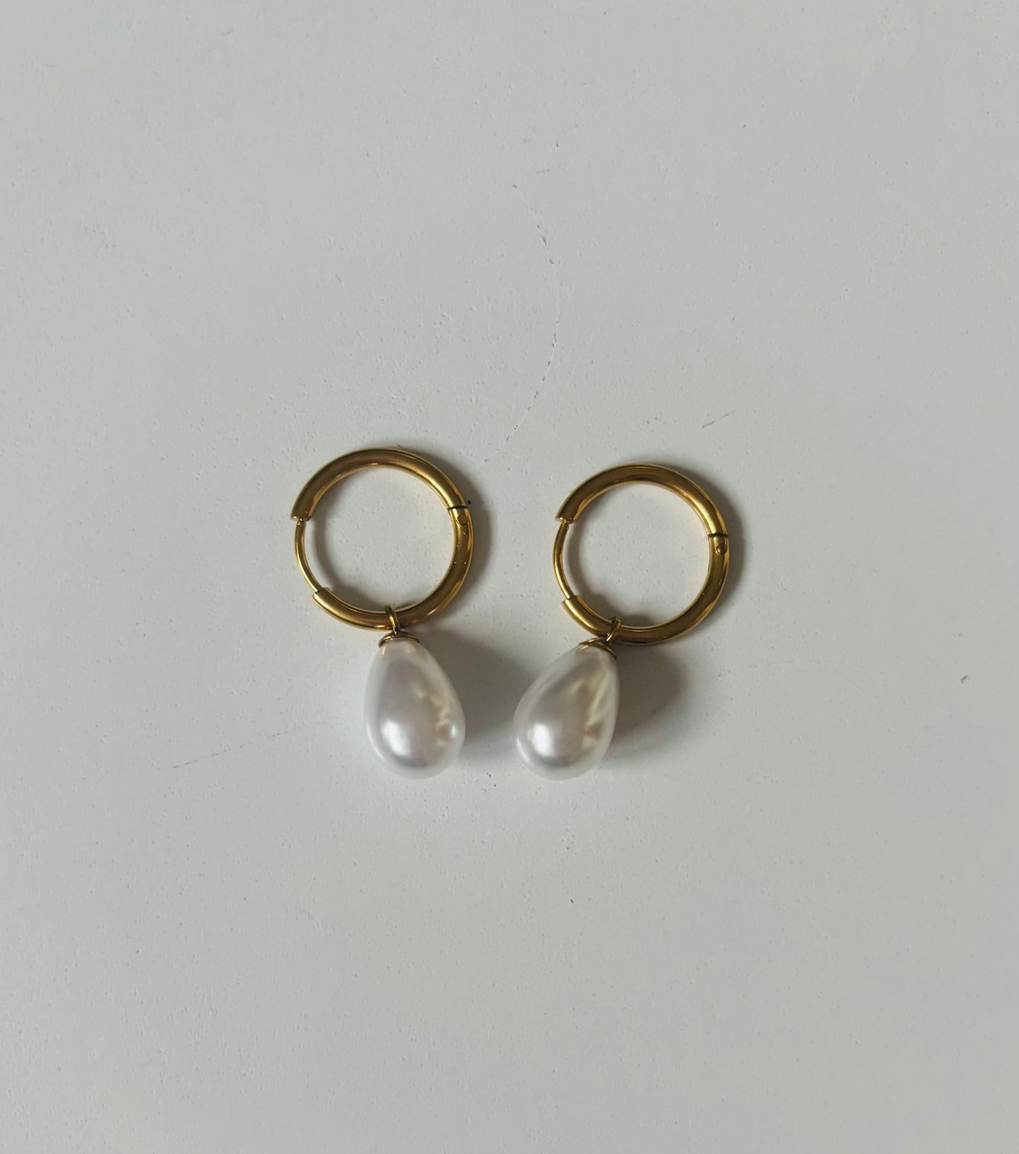 Pearl earrings