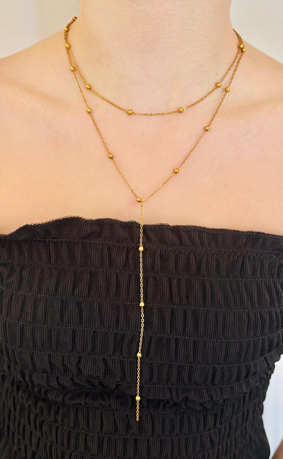 Milou necklace (Gold & Silver)