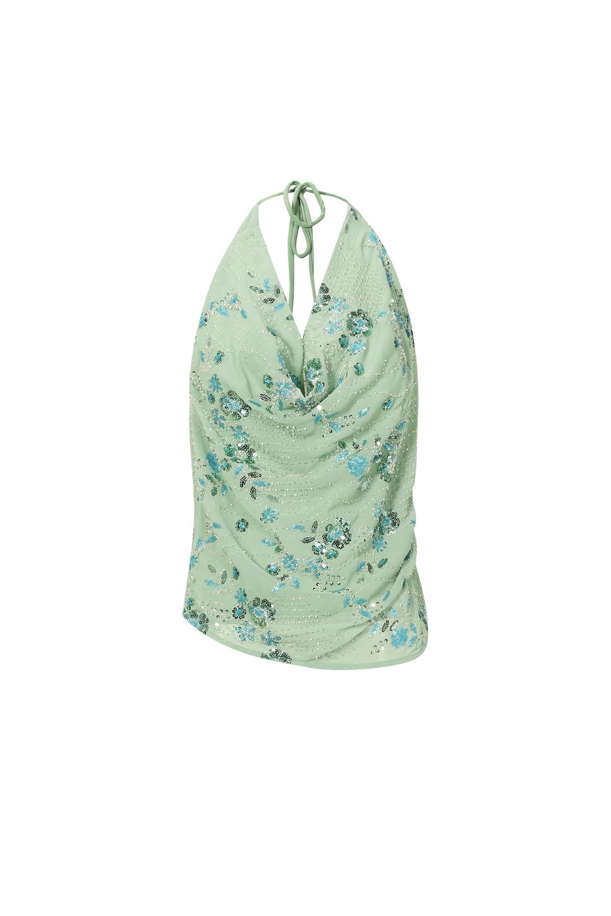 Champagne Top - Turquoise