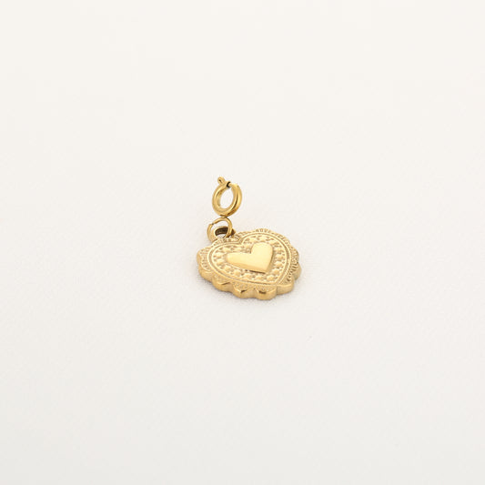 Gold Hart charm