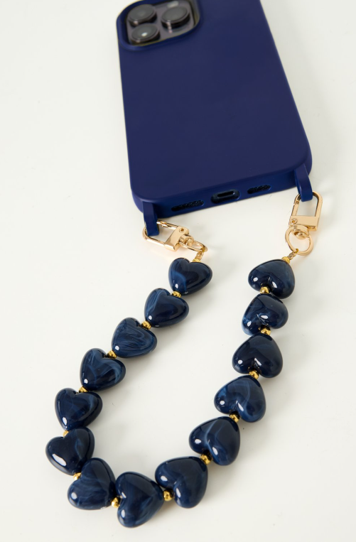 Phone cords - Marineblauw