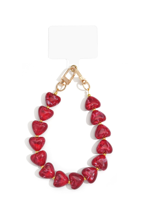 Phone cords - Wine Red