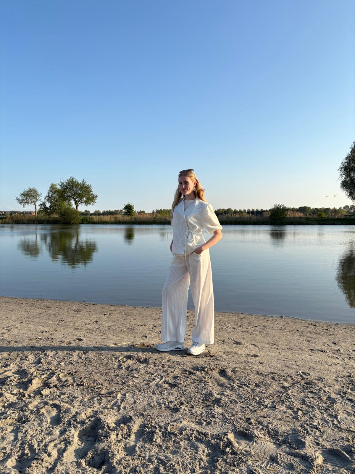 Sophia stripe pants