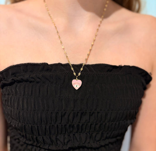 Amira necklace (boze oog)